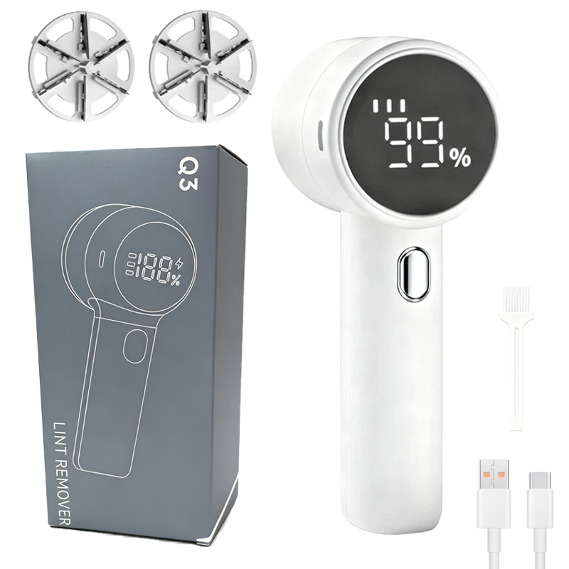 Rechargeable Fabric Lint Remover – Powerful & Portable